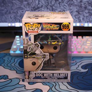 Back To The Future Funko Pop (Doc With Helmet)